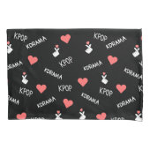 J'aime KDramas et KPOP! Housse d'oreiller (devant)