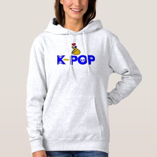 ♪ ♥ J'aime KPop Fabulous Basic Pullover Hooodie ♥ (Devant)