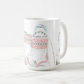 J'aime la Biélorussie Tasse de Mug folklorique de  (Devant droit)