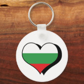 J'aime la Bulgarie Porte-clés (Recto)