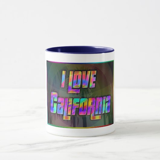 J'AIME la Californie Bright Future Mug (Centre)