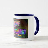 J'AIME la Californie Bright Future Mug (Devant droit)