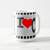 J'aime la Californie - Mugs (Devant droit)