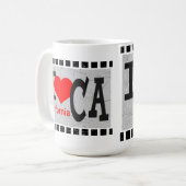 J'aime la Californie - Mugs (Devant gauche)