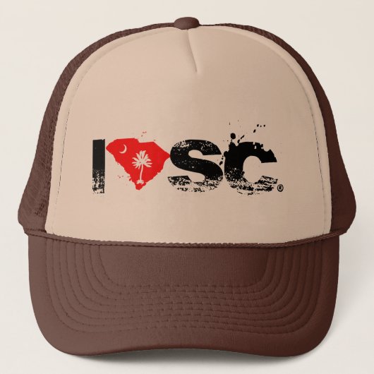 J'aime la Caroline du Sud ! Casquette (Devant)