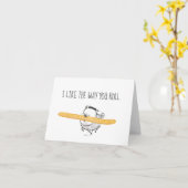 J'aime la carte de la façon dont vous roulez (Fleur jaune)