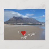 J'aime la carte postale du Cap (Devant)