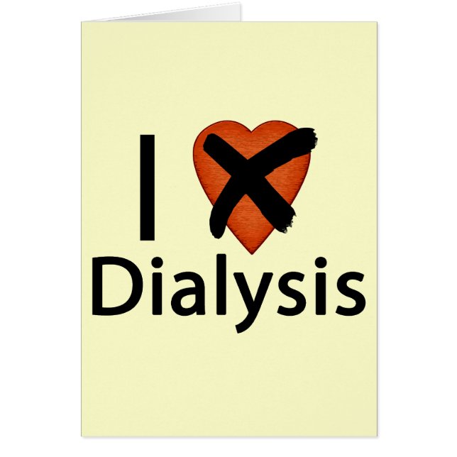 J'aime la dialyse (PAS) (Devant)