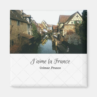 J'aime la France Magnet - Colmar, Frankrijk Magneet