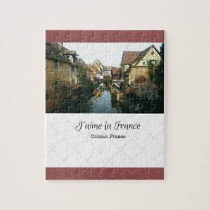 J'aime la France Puzzle - Colmar, Frankrijk Legpuzzel