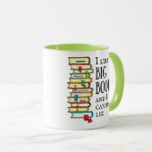 J'aime la grande tasse de café de livres (Devant droit)