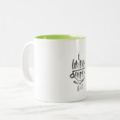J'aime la grande tasse de tasses (Devant gauche)