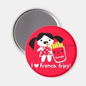 J'AIME LA MAGNET FRIES FRANÇAISE (Recto/Verso)