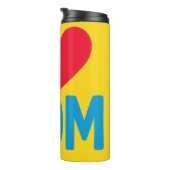 "J'AIME LA MÈRE" BOUTEILLE D'EAU (Tourné sur la droite)