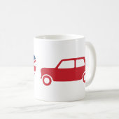 J'aime la mini tasse de tonneliers - rouge (Devant droit)