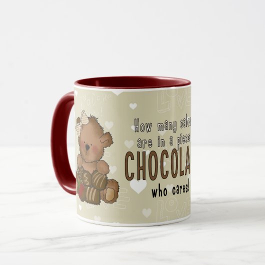J'Aime La Mug Au Chocolat (Devant gauche)