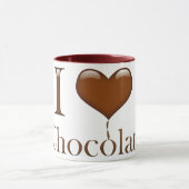 J'Aime La Mug Au Chocolat (Centre)