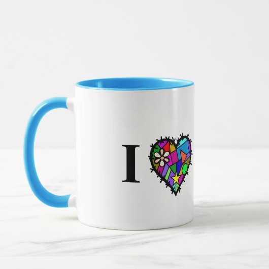 J'Aime La Mug Caillée (Gauche)