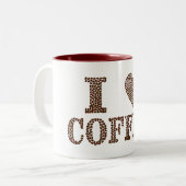 J'Aime La Mug De Café (Devant gauche)