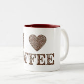 J'Aime La Mug De Café (Devant droit)