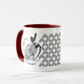 J'Aime La Mug De Lapins Anglais (Devant gauche)