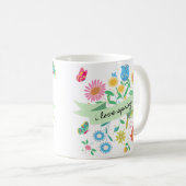 J'Aime La Mug Du Printemps (Devant droit)
