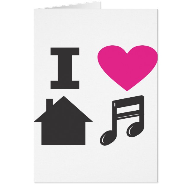 J'aime la musique de maison (Devant)