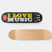J'AIME LA MUSIQUE Skateboard (Horz)