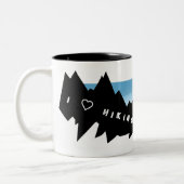 J'aime la randonnée mug (Gauche)
