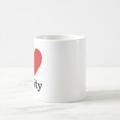 J'aime la réalité Mug (Centre)