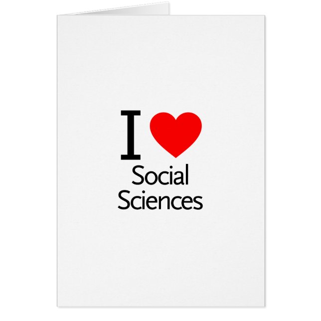J'aime la science sociale (Devant)