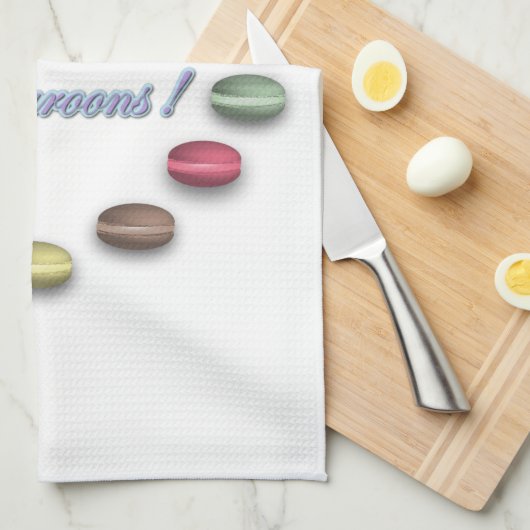 J'aime la serviette de macarons (Quart Plié)