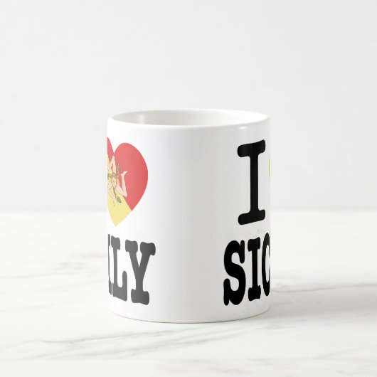 J'aime la sicile Mug (Centre)