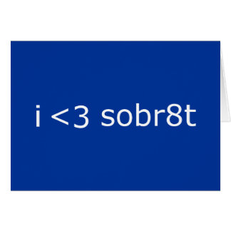 J'aime la sobriété