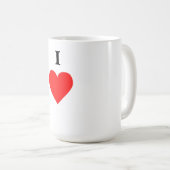 J'aime… la tasse (Devant droit)