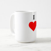J'aime… la tasse (Devant gauche)