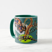 J'aime la tasse à boire LIZARDS (Devant gauche)