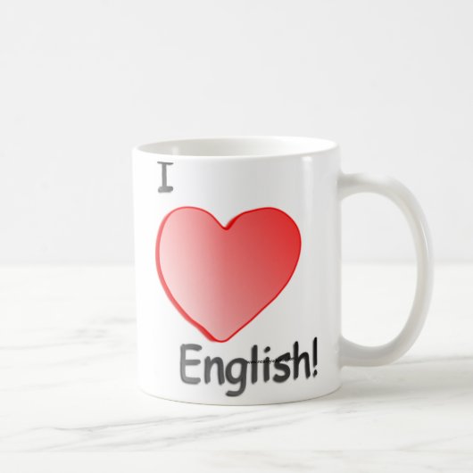 J'aime la tasse anglaise (Droite)