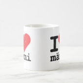 J'aime la tasse blanche classique de Mämmi (Centre)