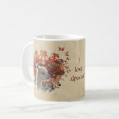 J'aime la tasse d'alpaga (Devant gauche)