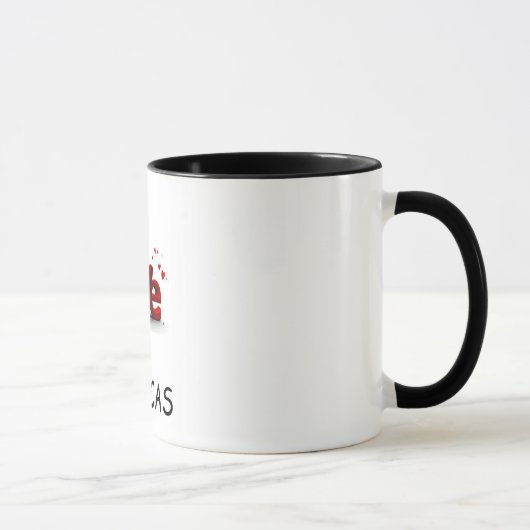 J'aime la tasse d'alpaga (Droite)