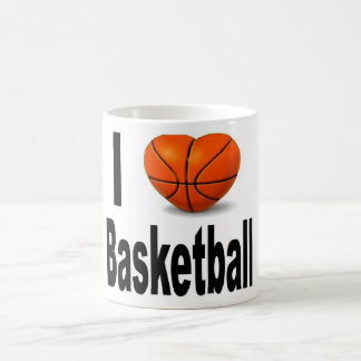 J'aime la tasse de basket-ball