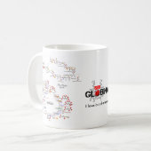 J'aime la tasse de biochimie - biochimica de La (Devant gauche)