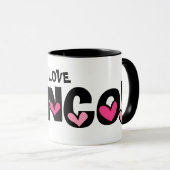 J'AIME la tasse de BUNCO (Devant droit)