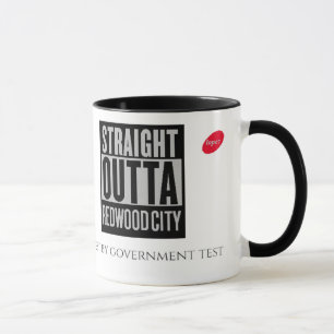 J'aime la tasse de café de blanc de club de fan d