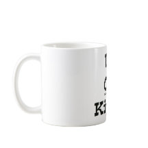 J'aime la tasse de café de minous de ch