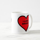 J'AIME LA TASSE DE CAFÉ DE PONT (Devant droit)