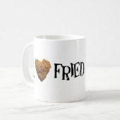 J'aime la tasse de café de poulet frit (Devant gauche)