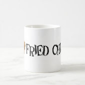 J'aime la tasse de café de poulet frit (Centre)