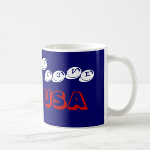 J'AIME LA TASSE DE CAFÉ DES ETATS-UNIS